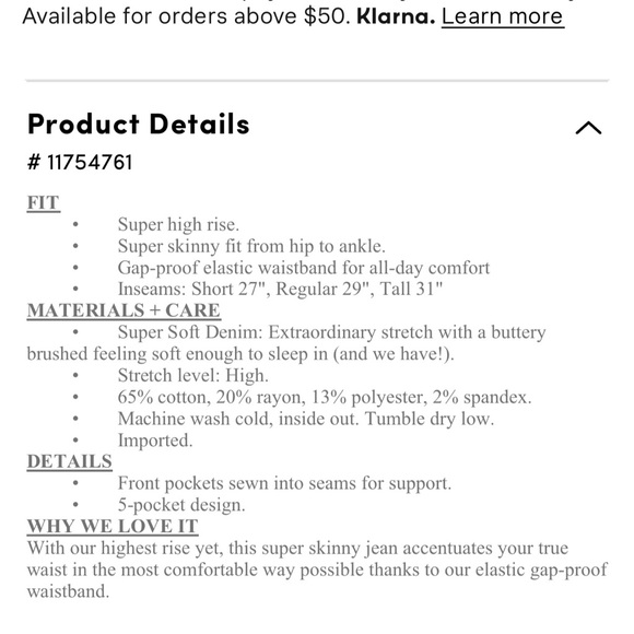 Torrid sky high skinny super soft high rise jeans size 14 short - Picture 5 of 11